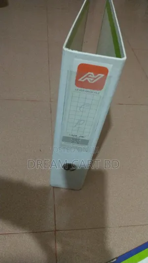 Hua Jie A4 Lever Arch File | Heavy Duty Box File | Metal Clip (New)