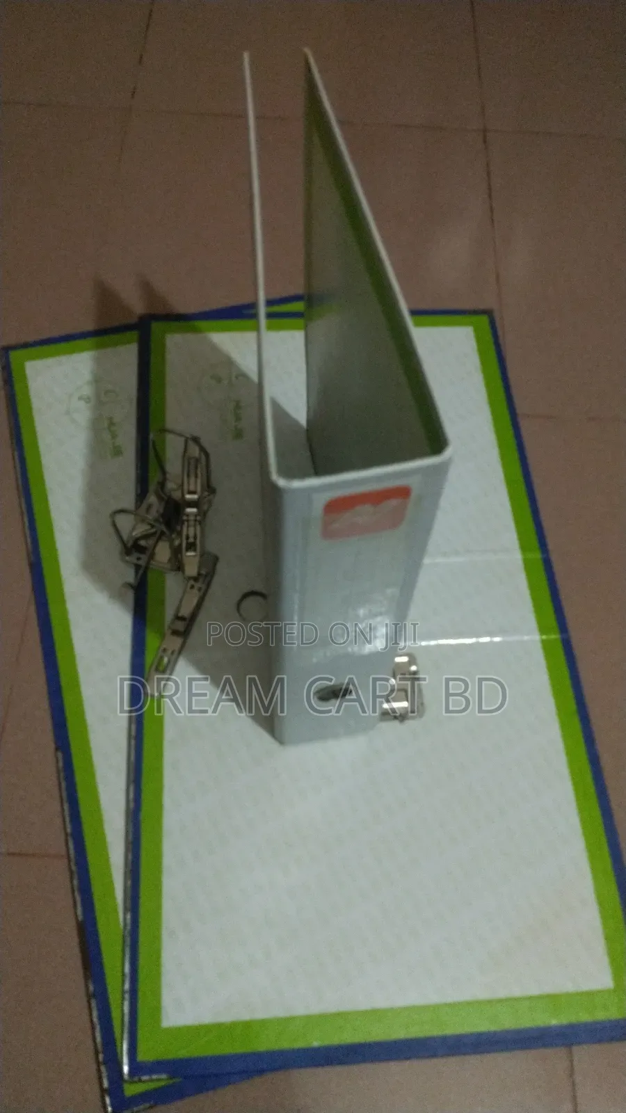 Hua Jie A4 Lever Arch File | Heavy Duty Box File | Metal Clip (New)