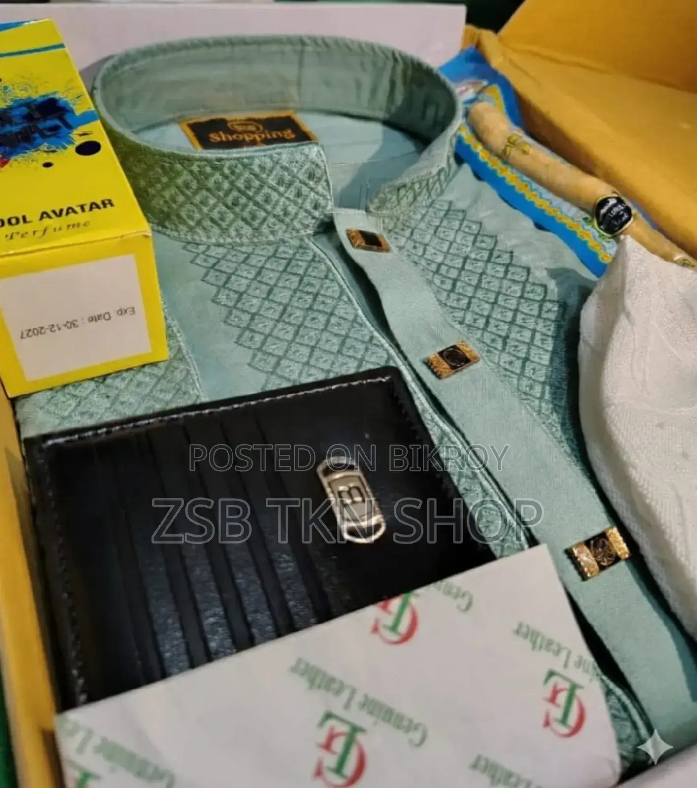 Premium Selaf Shuttle Cotton Panjabi Combo