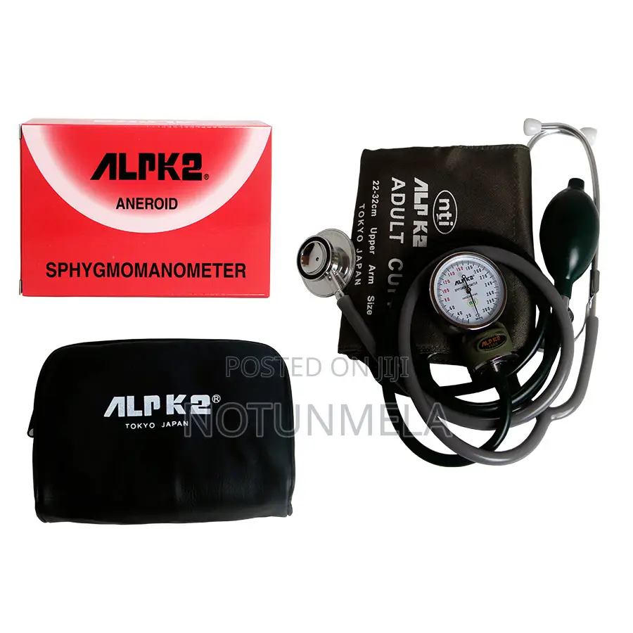 Alpk2 BP Machine with Stethoscope Full Set/BP Machine/Blood Pressure Monitor