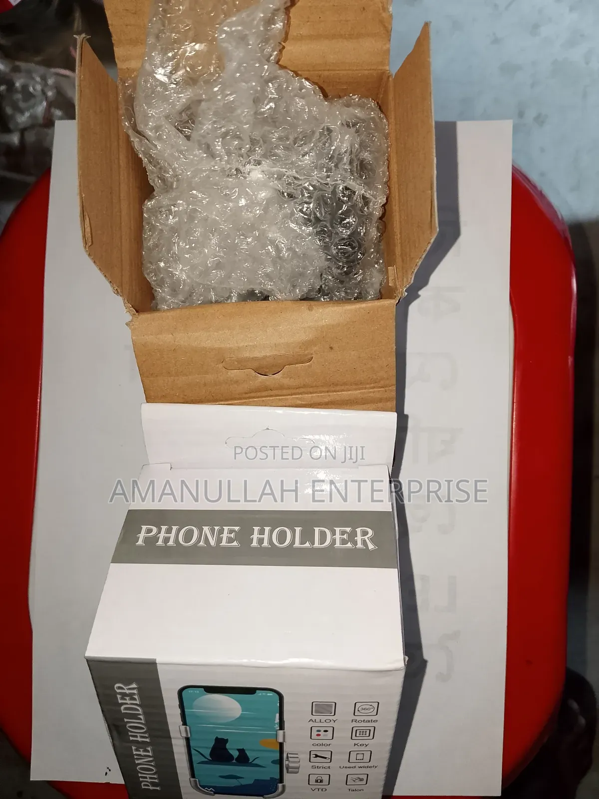 অ্যালুমিনিয়াম অ্যালয় বাইক মোটরসাইকেল ফোন মাউন্ট | ৩৬০° ঘূর্ণন