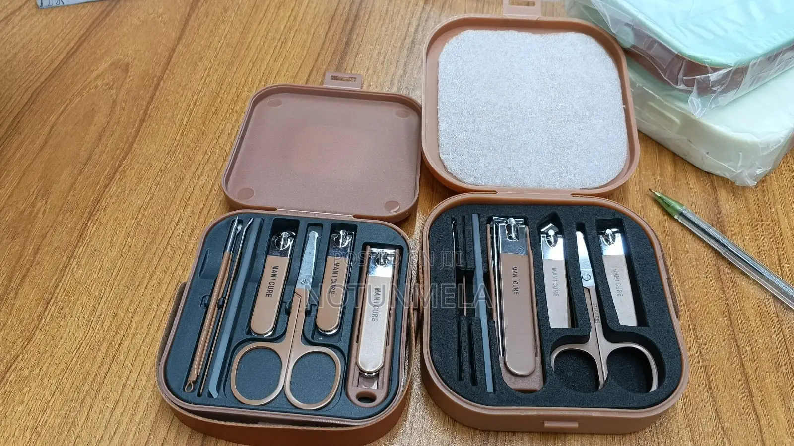 Anti-Splash Nail Clipper Set – (7 Pcs) Manicure Protection Tools