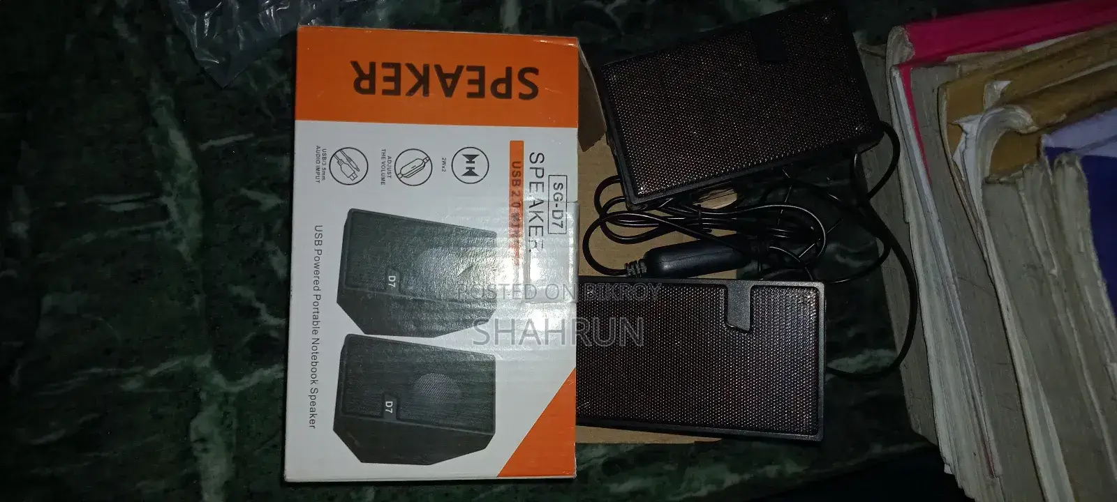 Speaker L Sg-D7 Usb 2.0 Mini With Box