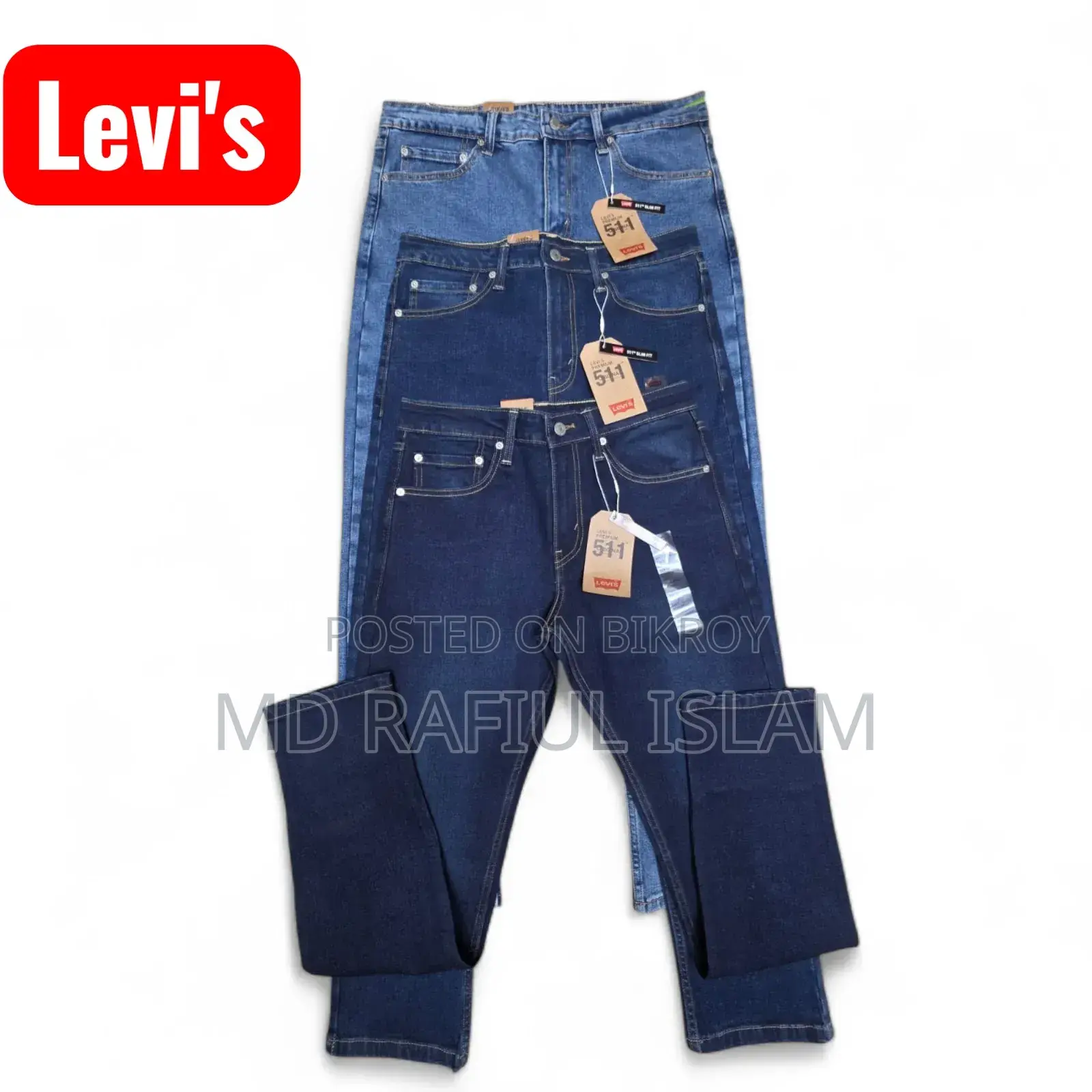 100% Premium Export Quality Levi's Pant