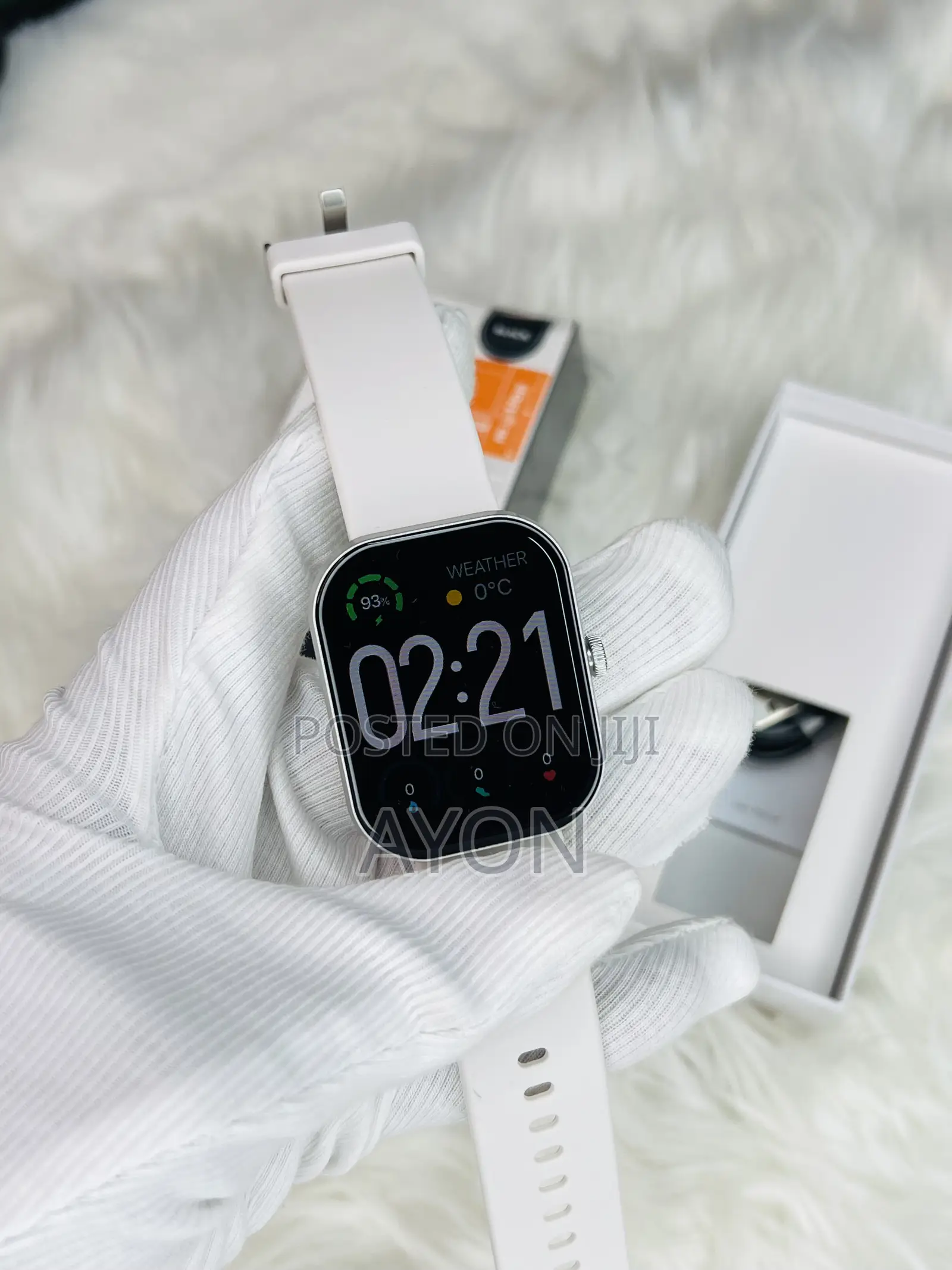 Haylou Watch S6 - একদম নতুন সাদা রঙ