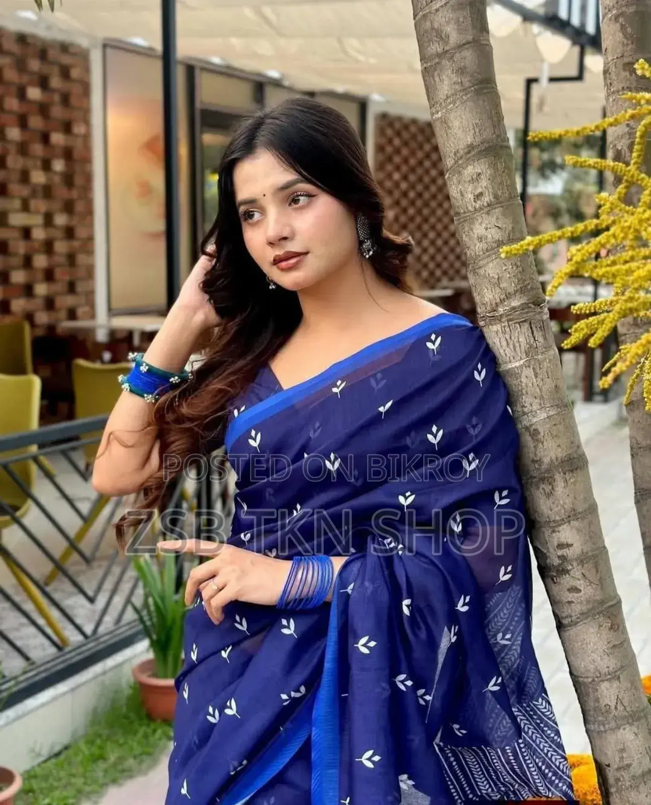 Matching blouse piece will be included with the saree