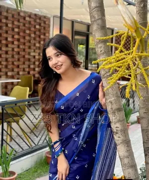 Matching blouse piece will be included with the saree