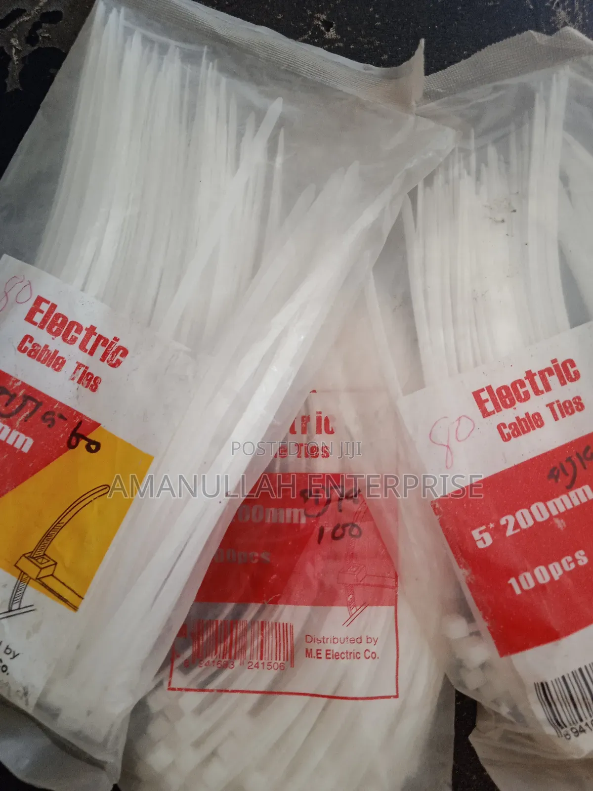 Buy Electric Cable Ties | Heavy Duty Zip Ties (02 Pack)
