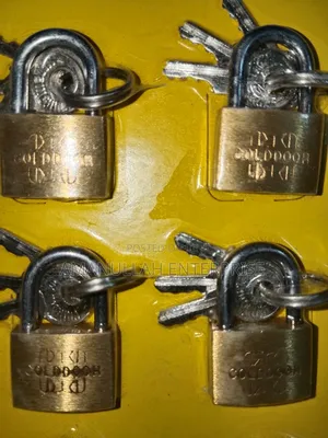 Mini 20mm Brass Padlocks | Small Luggage Locker Locks (03 Pcs)