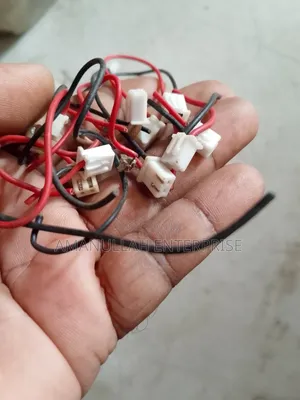 2-Pin JST Ph Female Connector Wire Cable (Red/Black) 16 PCS