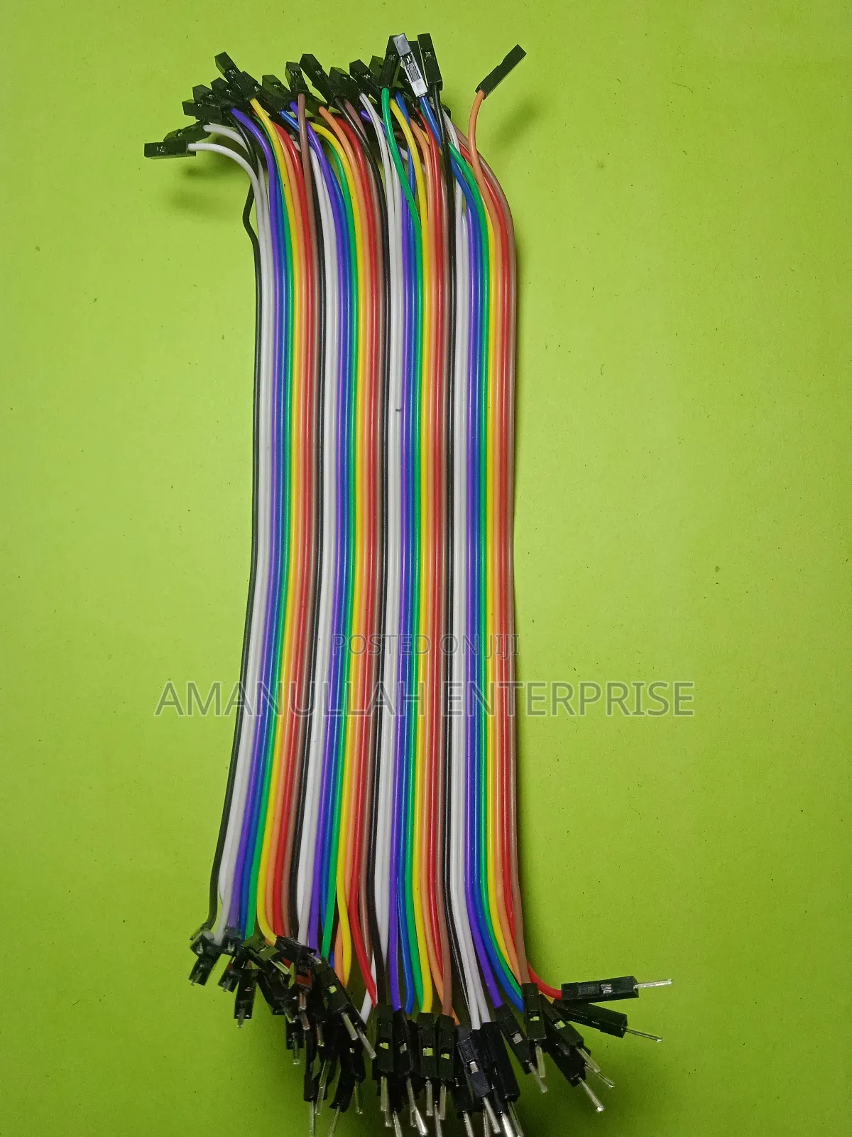 Male to Female Jumper Wire Ribbon Cable (16 Pcs)