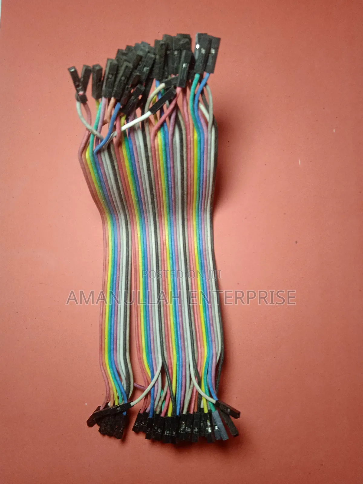 Male to Female Jumper Wire Ribbon Cable (16 Pcs)