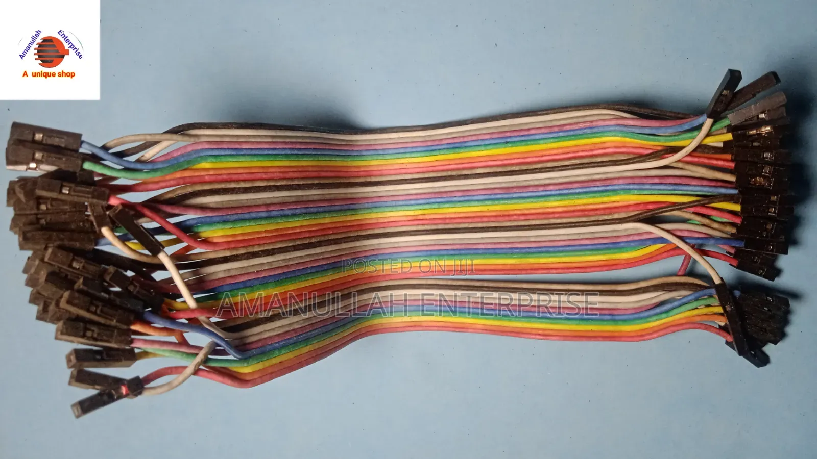 Male to Female Jumper Wire Ribbon Cable (16 Pcs)
