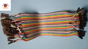 Male to Female Jumper Wire Ribbon Cable (16 Pcs)