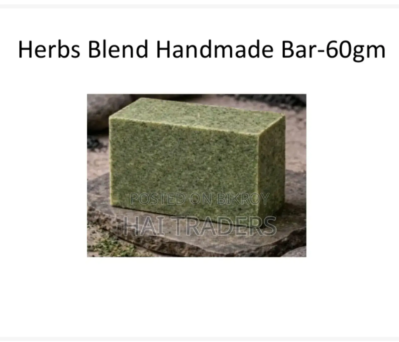 Herbs Blend Handmade Bar - 60gm
