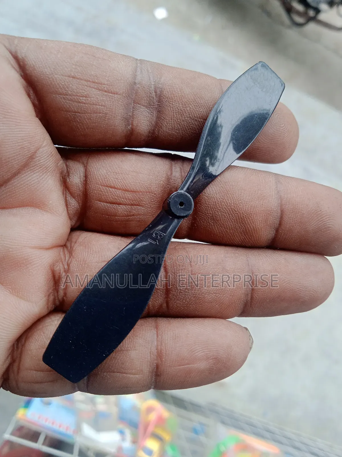 2-Blade Plastic Propeller for Diy Rc Plane Dc Motors (7.5 Mm) 01 PCS