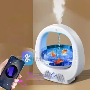 Anti-Gravity Humidifier, Humidifier With Water Drops, Bluetooth