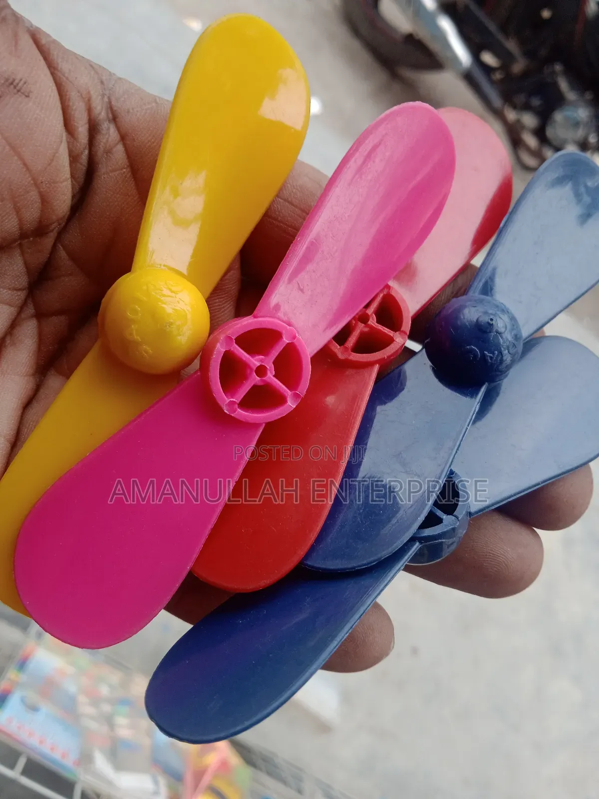 Fan Blade or Propeller for 3v to 5v Motor (07 Pcs)