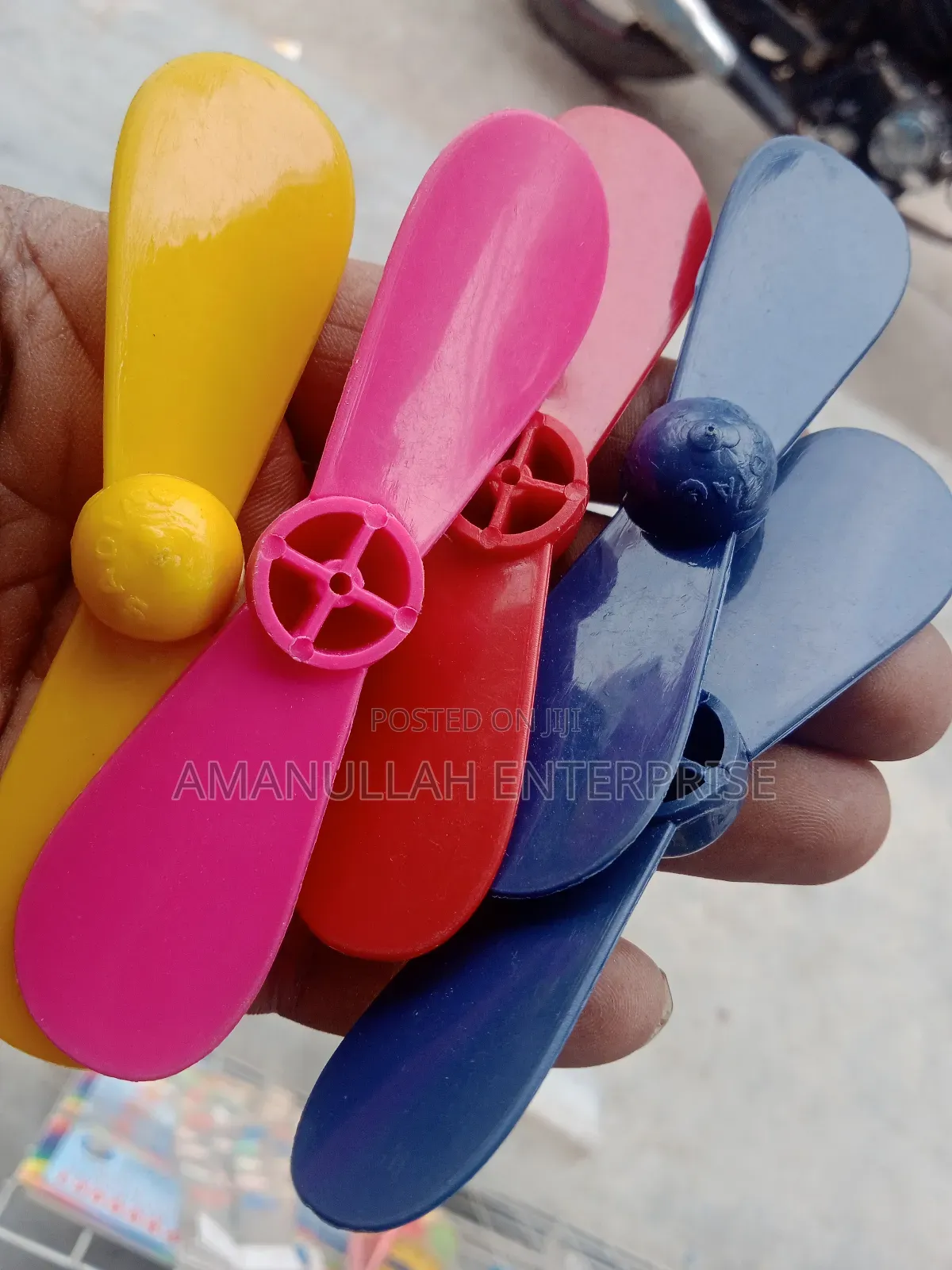 Fan Blade or Propeller for 3v to 5v Motor (07 Pcs)