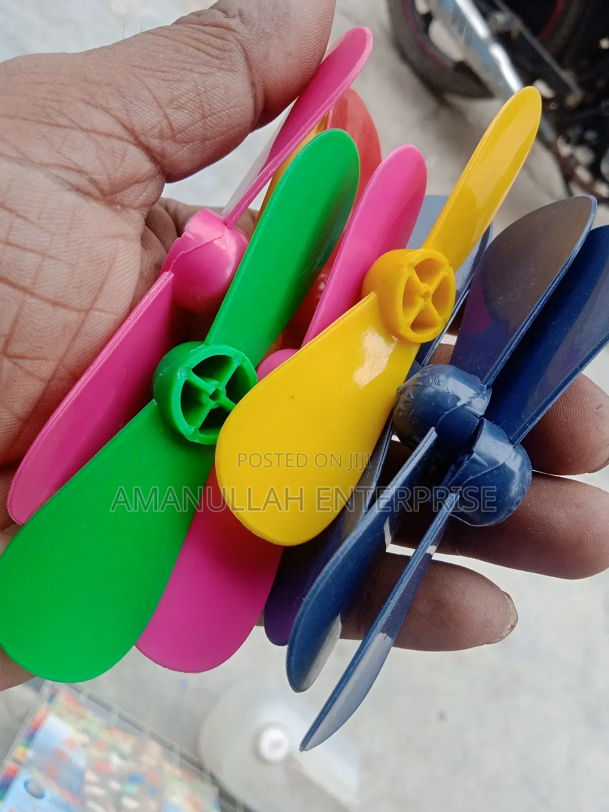 Fan Blade or Propeller for 3v to 5v Motor (07 Pcs)