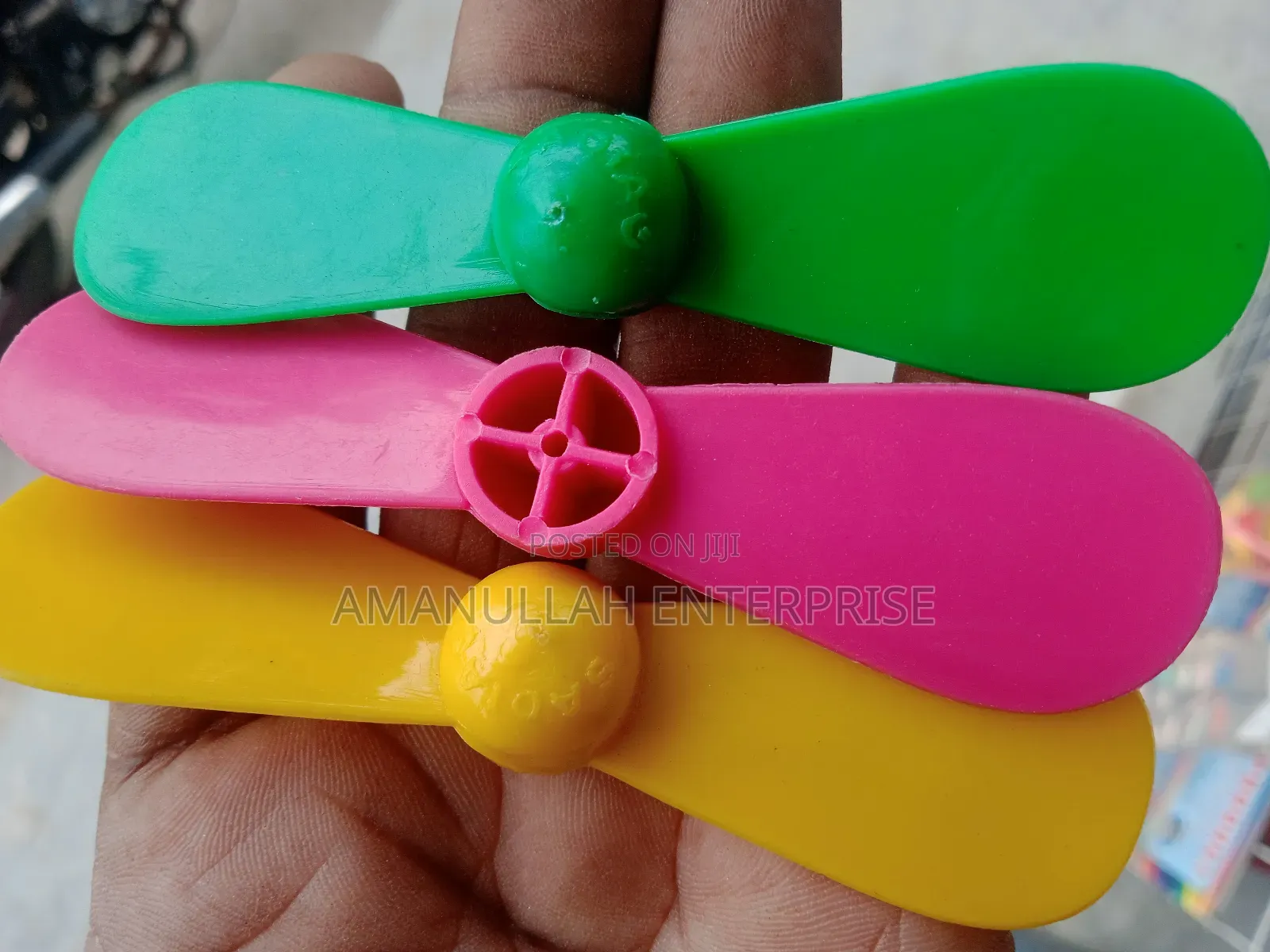 Fan Blade or Propeller for 3v to 5v Motor (07 Pcs)