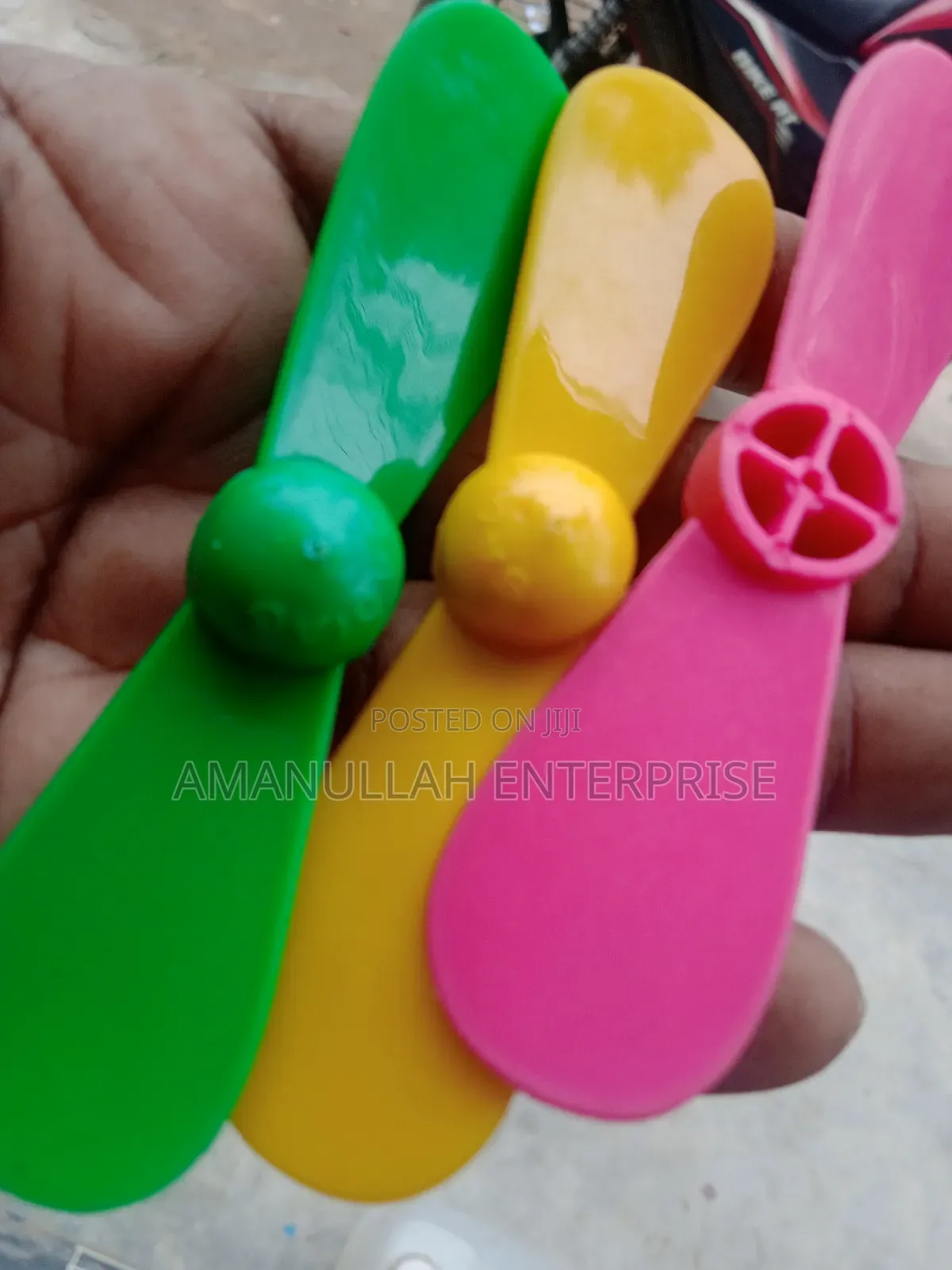 Fan Blade or Propeller for 3v to 5v Motor (07 Pcs)