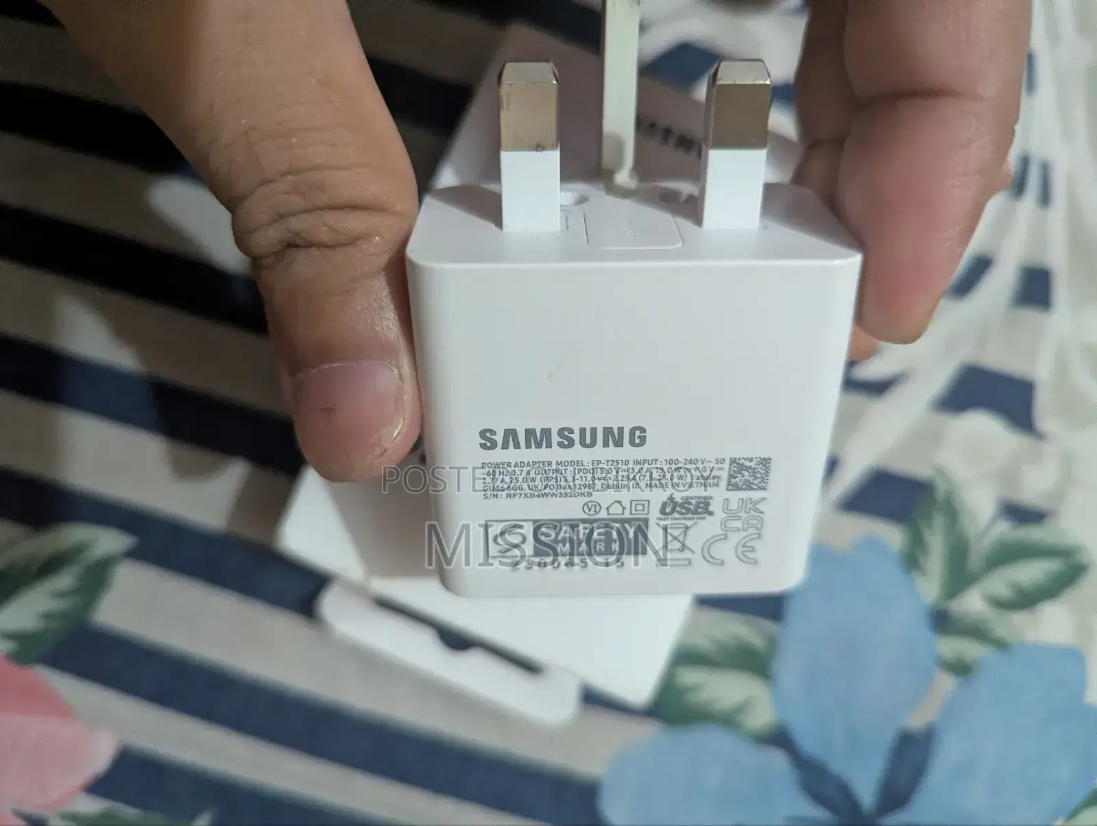 Original Samsung Adapter 25w Super Fast Charger Brought from Dubai!!!!