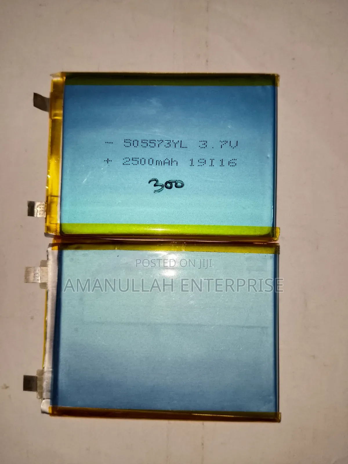 3.7v 2500mah Lipo Rechargeable Battery Cell (505573yl) |