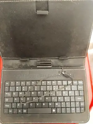 Universal 7" Tablet Keyboard Case | Micro Usb Wired Folio Cover