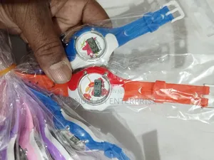 Kids' Floral Digital Watch | Purple White Silicone Strap (01 Pcs)