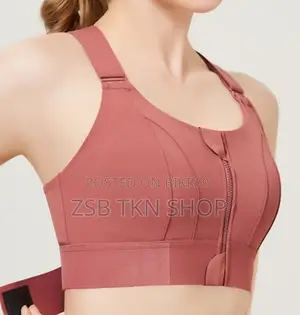 Front Zipper Sports Bra High Quality