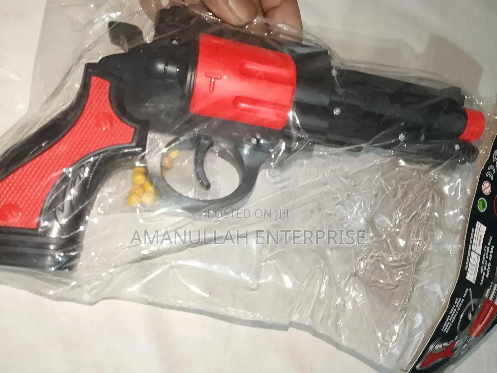 Realistic Toy Revolver Airsoft Gun With Pellets | Fun Action Play