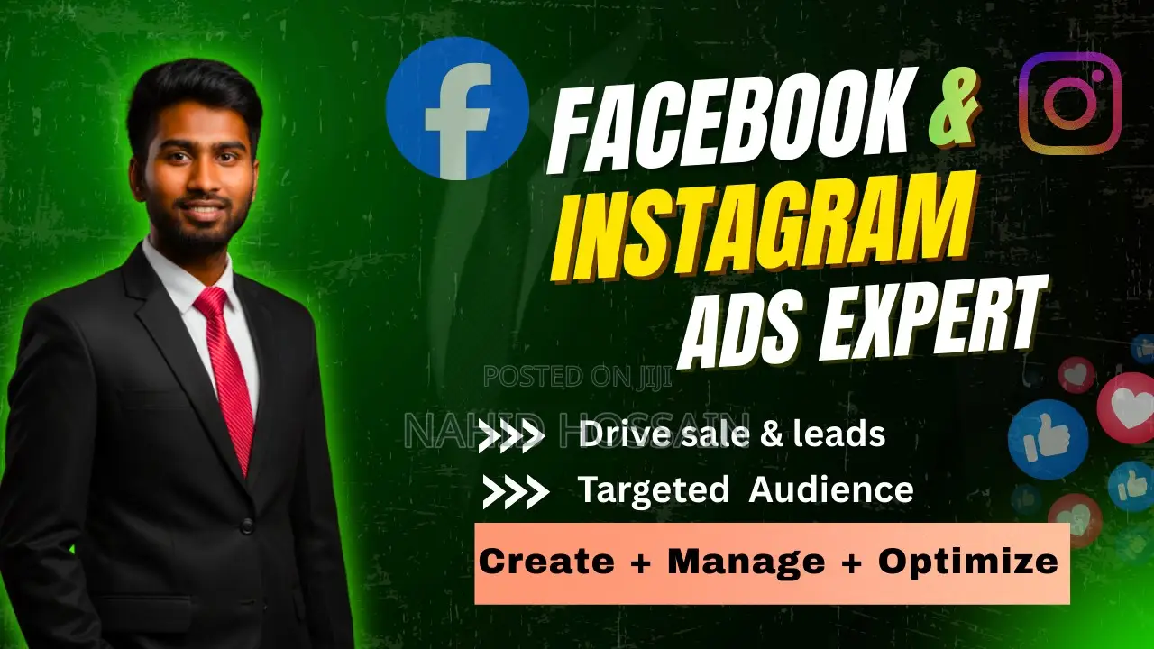 Facebook, Instagram Google Ads Expert