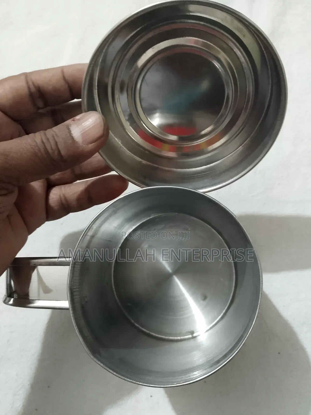 Metal Pro Stainless Steel Mug With Lid | Dm Brand Tea/Coffee Cup.