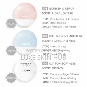 Novo Refreshing Aroma Hand Cream