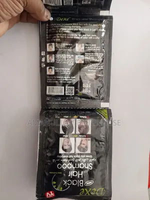 Instant Black Hair Color Shampoo (02 Pack)