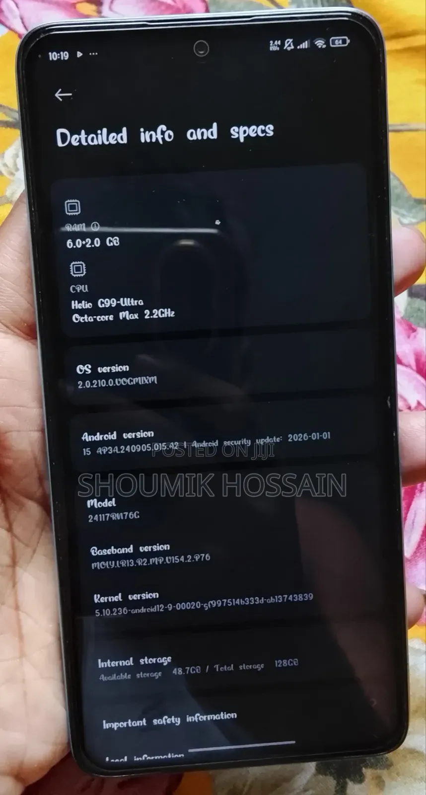 Xiaomi Redmi Note 14 4G 128 GB Purple