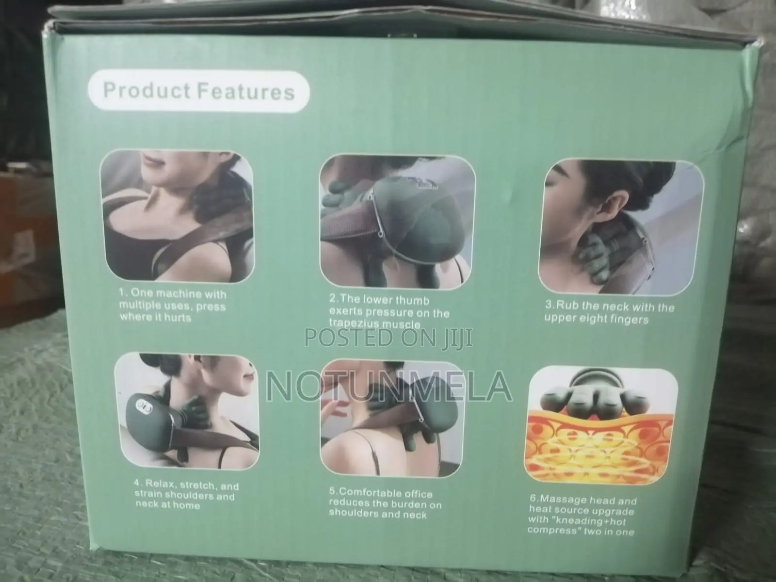 Smart Neck Massager Electric Back and Shoulder Cervical Tens Heat