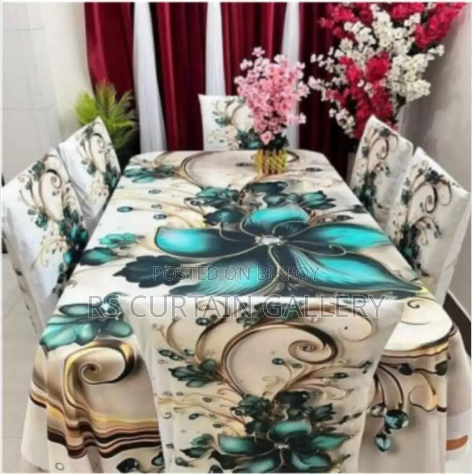 থ্রিডি প্রিন্ট ডাইনিং ক্লথ