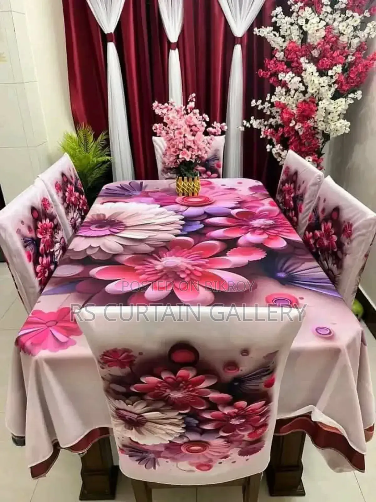 থ্রিডি প্রিন্ট ডাইনিং ক্লথ