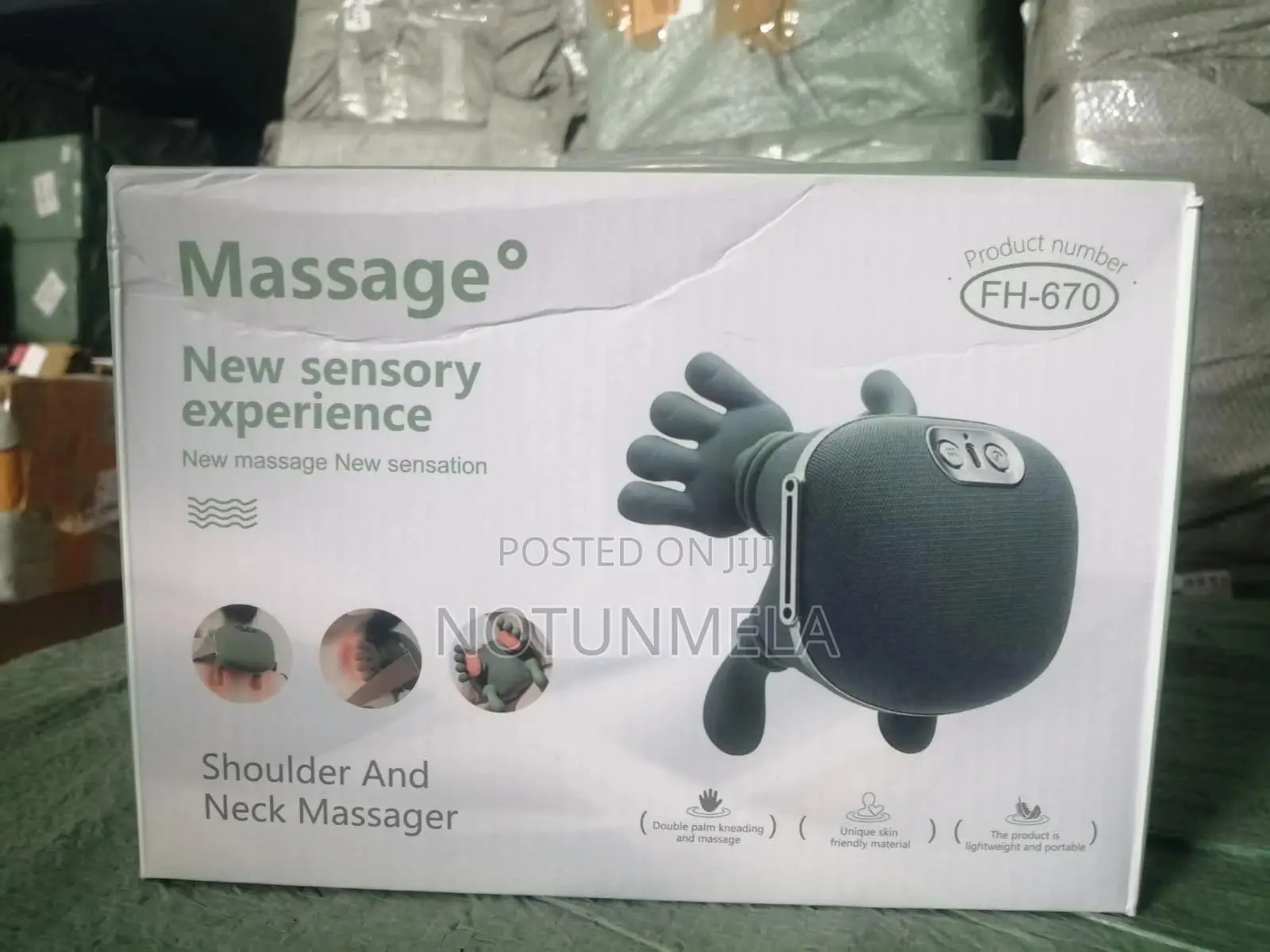 Smart Neck Massager Electric Back and Shoulder Cervical Tens Heat