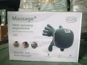 Smart Neck Massager Electric Back and Shoulder Cervical Tens Heat
