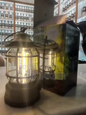 Retro Camping Lamp Rechargeable