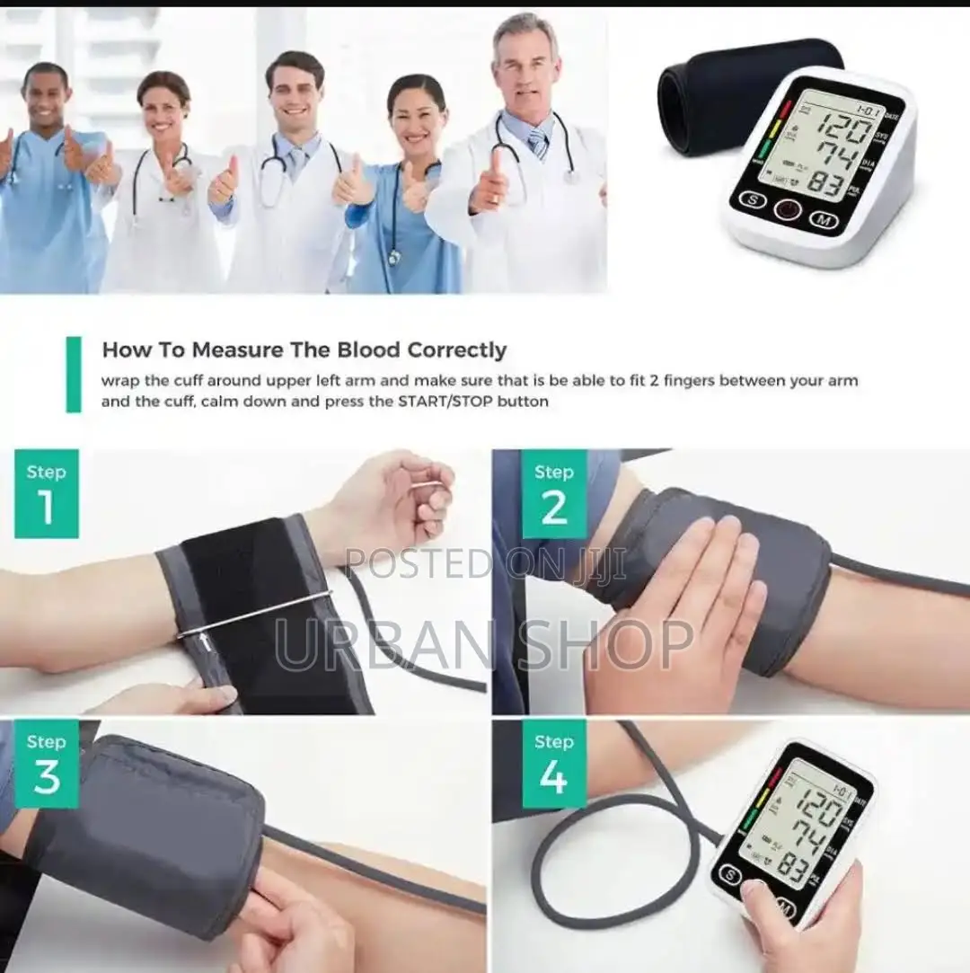 Digital Blood Pressure Machine | Home Office BP Monitor