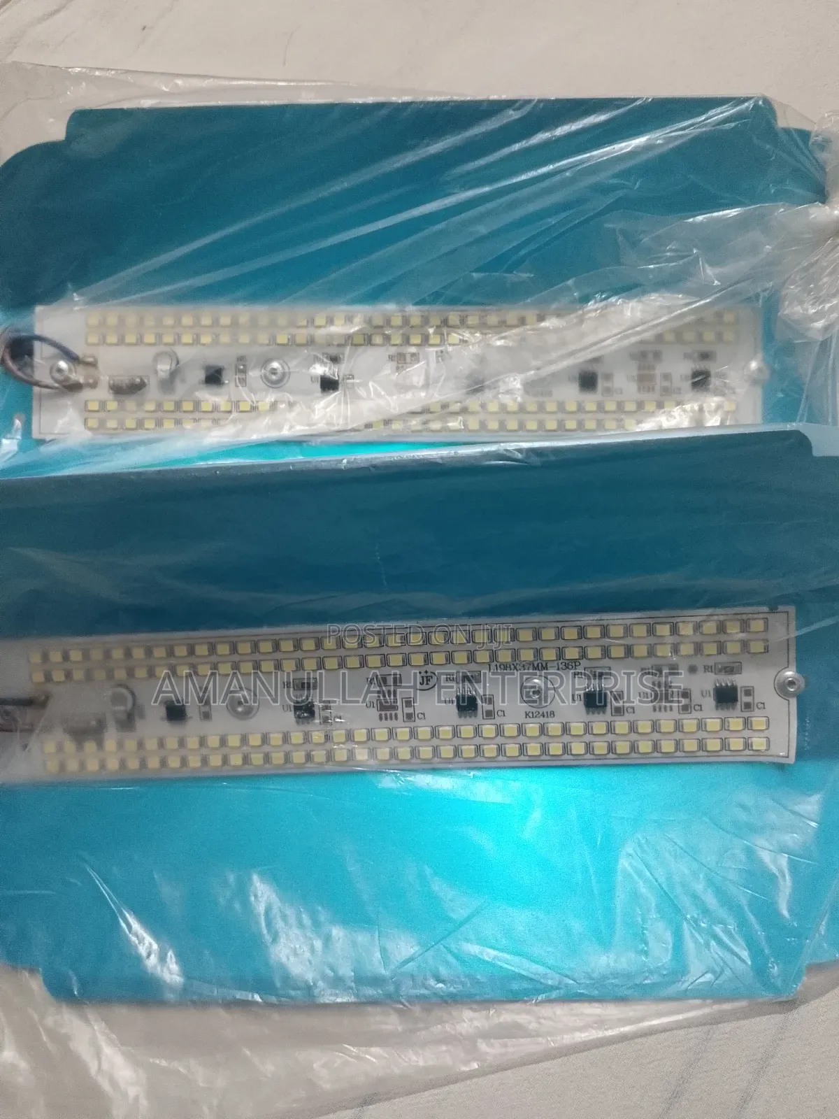 100w Led Dob Floodlight Plate | Integrated Ac Driver | Diy Repair Kit.