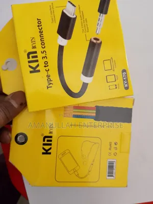 Kyin Ky-170 Type-C to 3.5mm Adapter | Braided Audio Dongle.