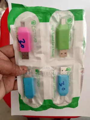 Active Star 2-in-1 Usb Micro Usb Card Reader | High Speed.