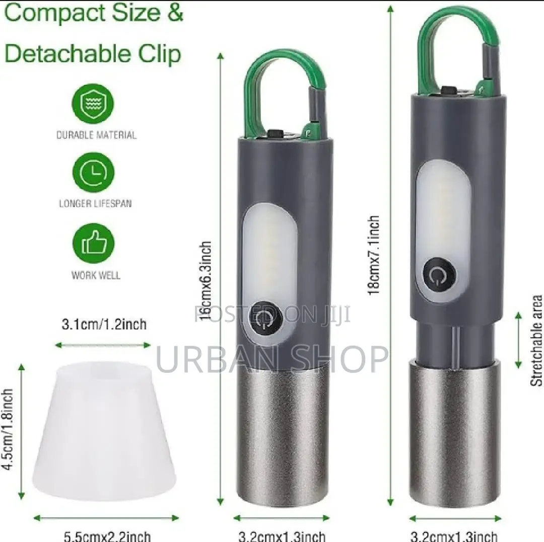Digital Thunder XST-836 Usb Rechargeable Flashlight|Portable Led Torch