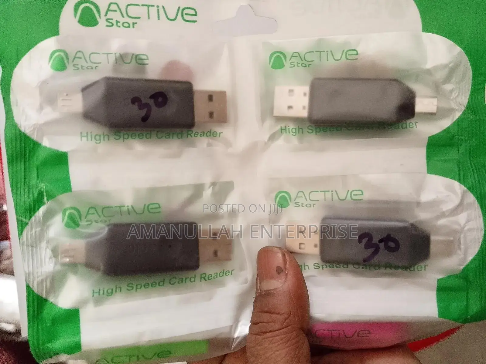 Active Star 2-in-1 Usb Micro Usb Card Reader | High Speed.