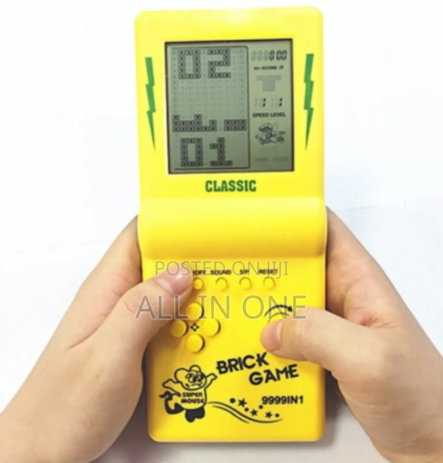 Tetris Game Console Mini Handheld Device Large Screen